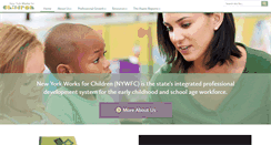 Desktop Screenshot of nyworksforchildren.org